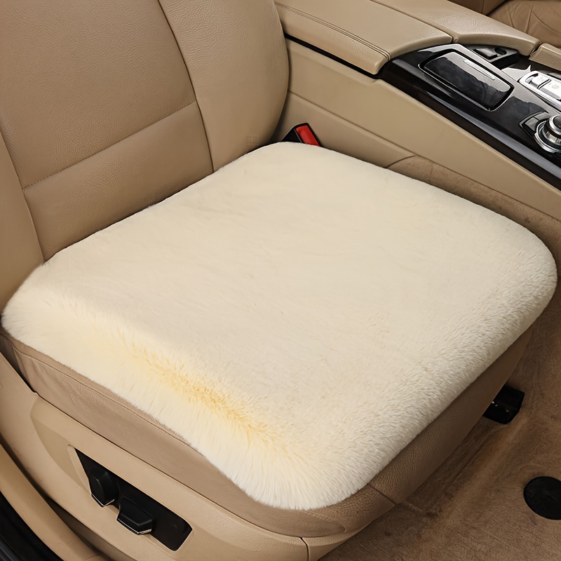 New Style Car Heated Seat Cushion And Backrest Cover, Plush Winter