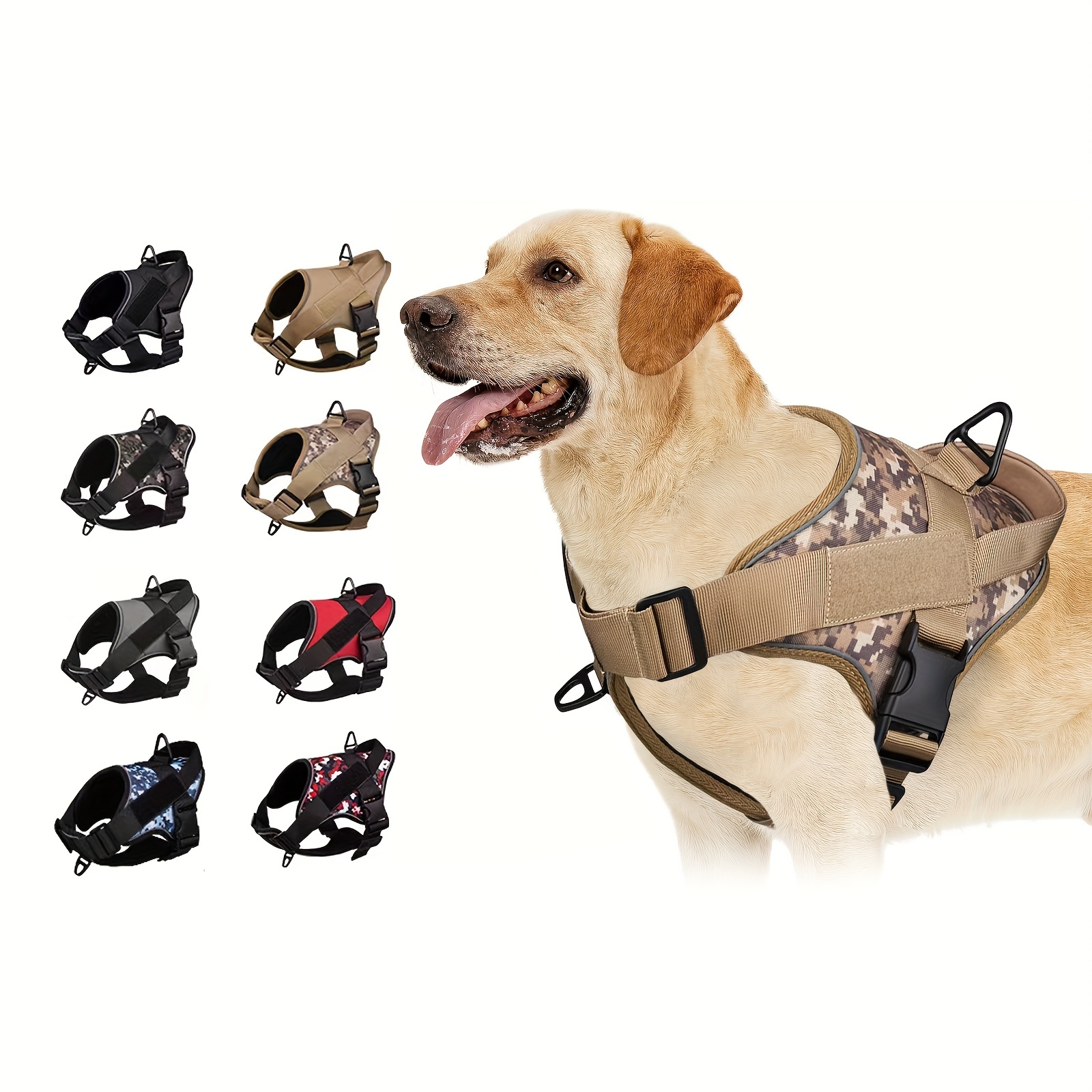 Dog Vest Harness For Service Dogs Comfortable Padded Dog - Temu