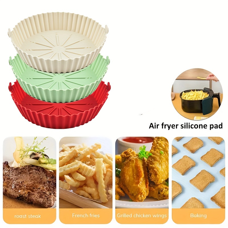 Air Fryer Silicone Pad Multifunctional Liner Silicone Pad - Temu