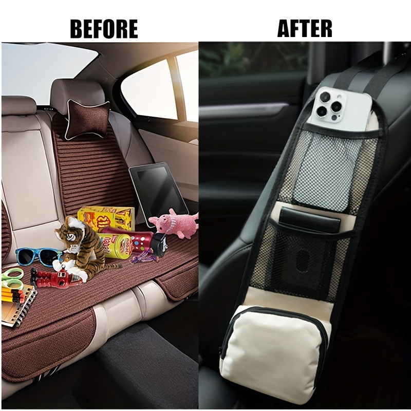 Baby Car Backseat Side Pocket Organizer Storage Bag Car Seat - Temu