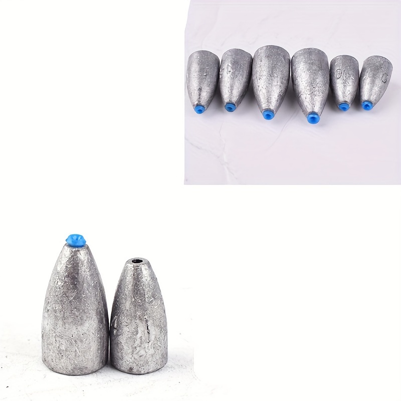 Stainless Brass Sinkers Weights Texas Rig Bullet Shape - Temu