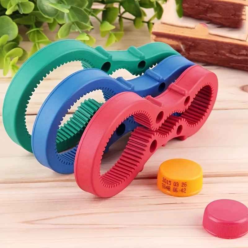 1pc Creative Silicone Zipper Can Opener Multifunctional Non Slip