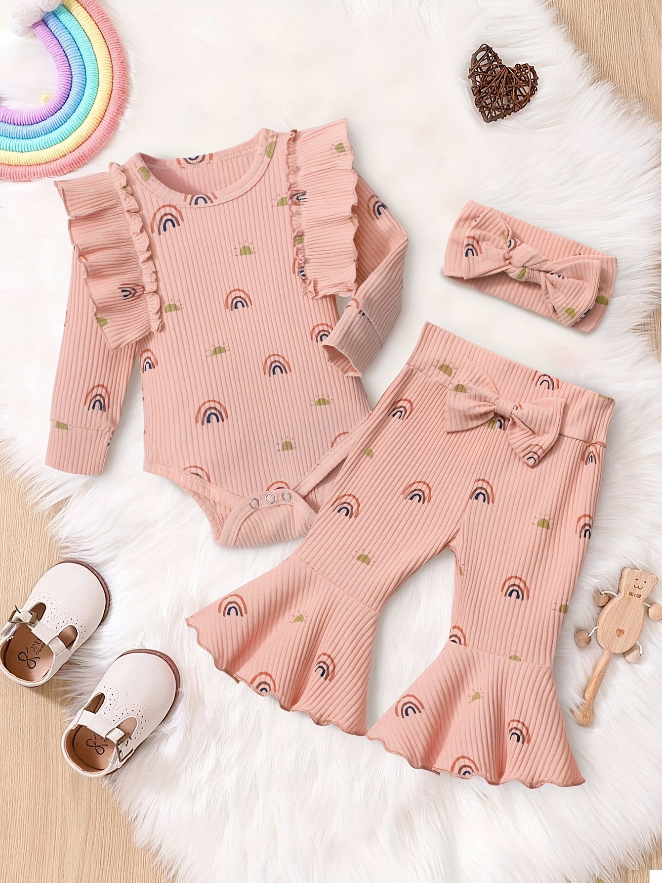 Rainbow baby girl sales clothes