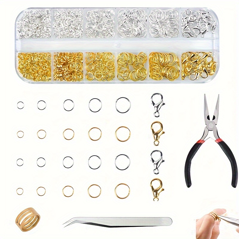 Diy Jewelry Making Tools Kit With Ring - Temu