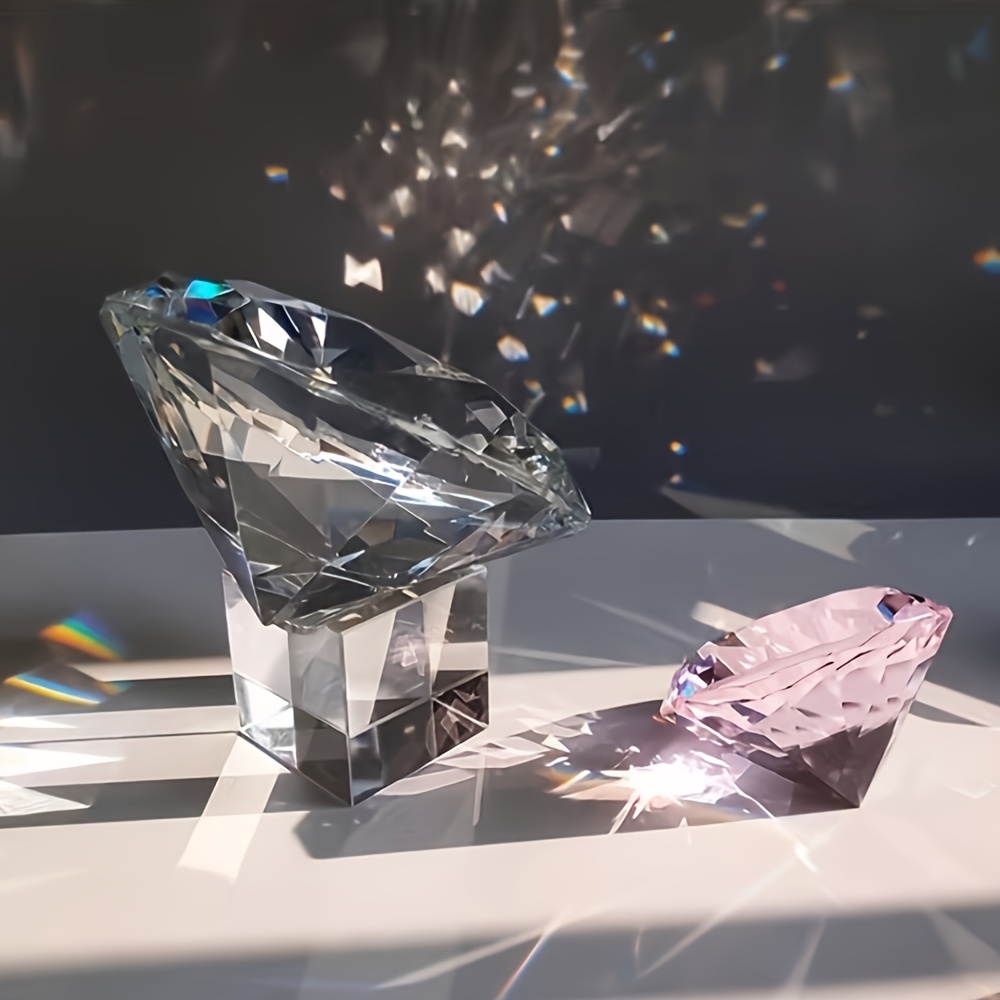 Gradient Flash Immortal Flower Luxury Artificial Diamond - Temu