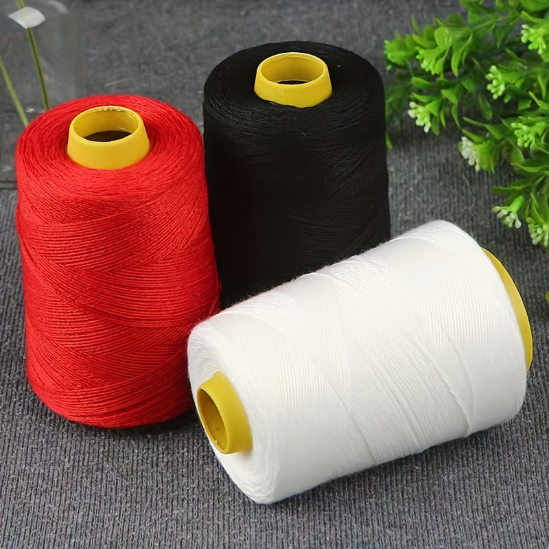 3pcs Length 540 Yards 3 Strands Thread Thick Cotton Thread, Sewing Clothes  Quilt Thread, Hand Sewing Thread