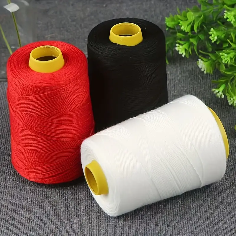 3pcs Length 540 Yards 3 Strands Thread Thick Cotton Thread, Sewing Clothes  Quilt Thread, Hand Sewing Thread