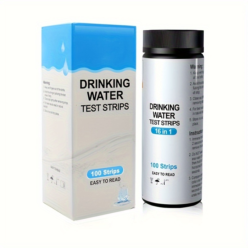 100pcs Kit De Test D'eau Potable Pour La Maison 16 Bandes De - Temu  Luxembourg