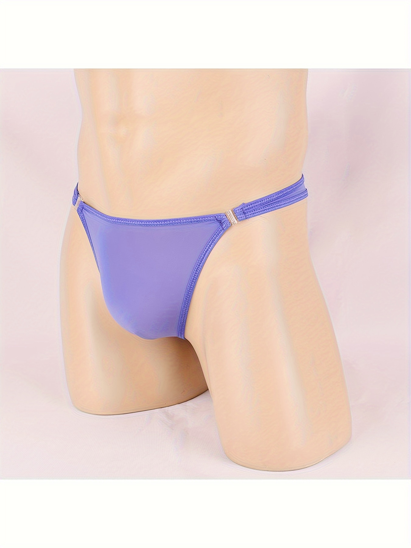Transparent Panties Underwear Silk Briefs T back Sexy G-string