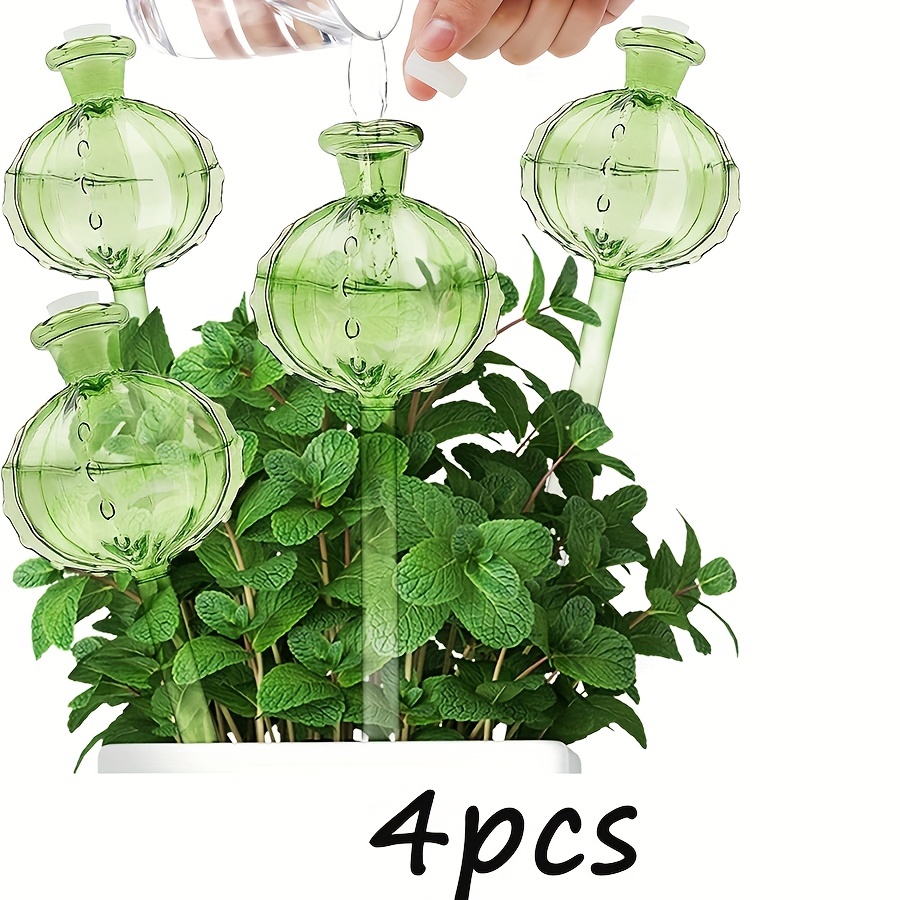 4pcs/6pcs Globes D'arrosage De Plantes, Globes D'arrosage En Verre Coloré  Automatiques Système D'arrosage De Plantes De Jardin Automatique Pour  Intérieur Et Extérieur Et Vacances - Temu Belgium