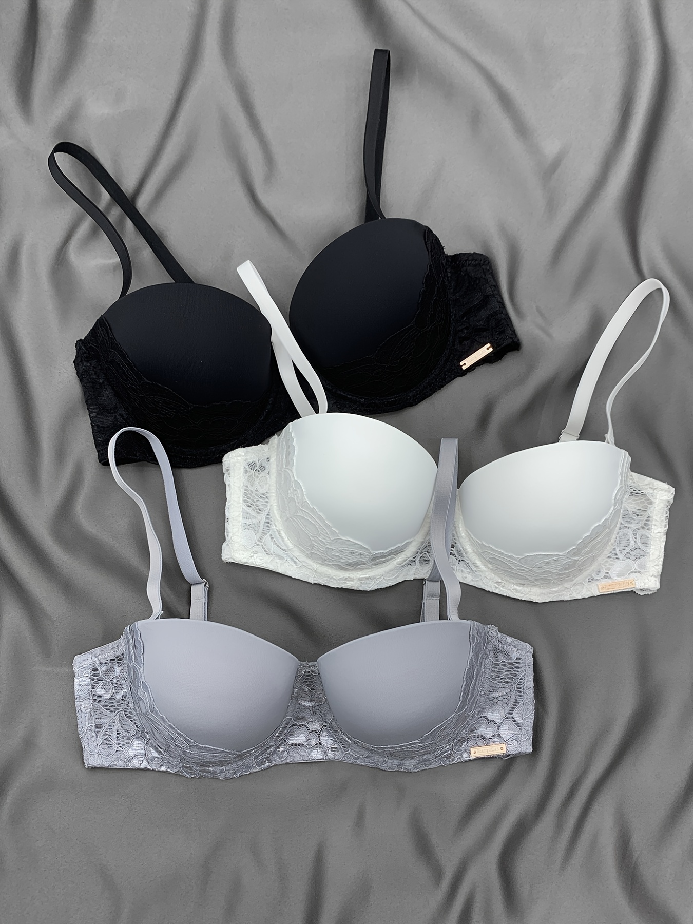 Ladies, get ready for lingerie that looks good and feels good! Shop  seamfree bralettes from 119.95, and 3-pack seamfree panties from 129.95,  sizes