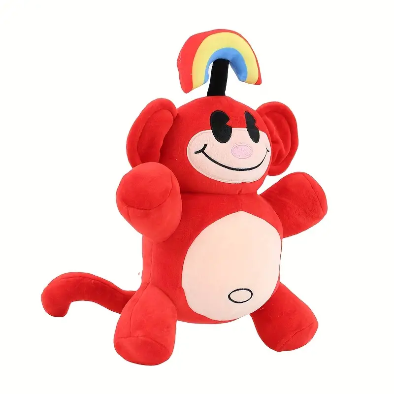 Rainbow Friends plush, red cute animal toy, 11.8 inch Kids Birthday Gift