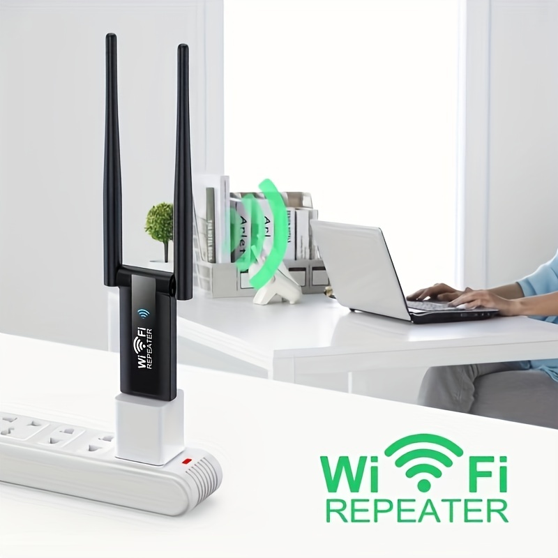Wifi Extender Signal Booster Wireless Internet Repeater Long - Temu