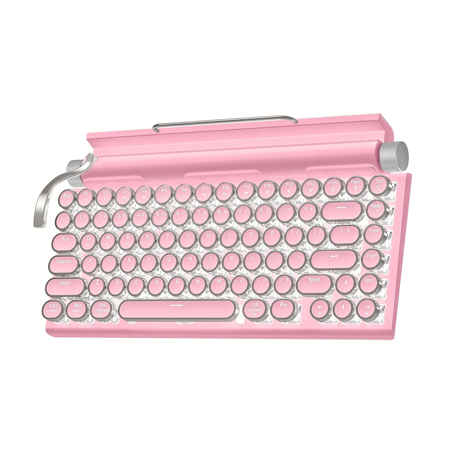 Máquina de escribir retro - pink / rosa