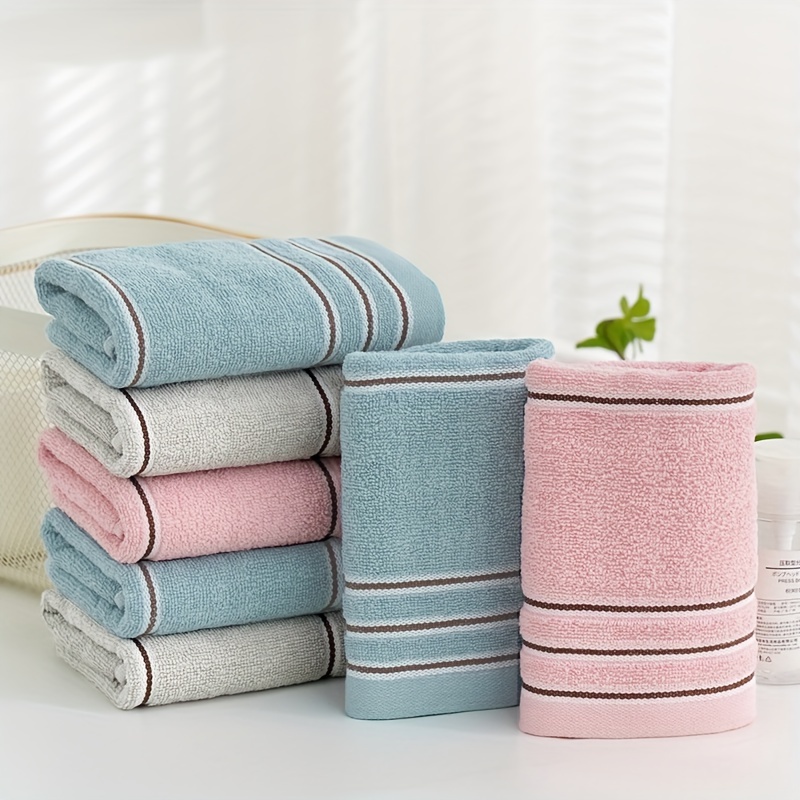 LRUUIDDE Bathroom Hand Towels Set of 4, Hand Towel Soft 100% Cotton Towel Highly Absorbent Hand Towel, Hand Towels for Bath, Hand, Face, Gym and Spa