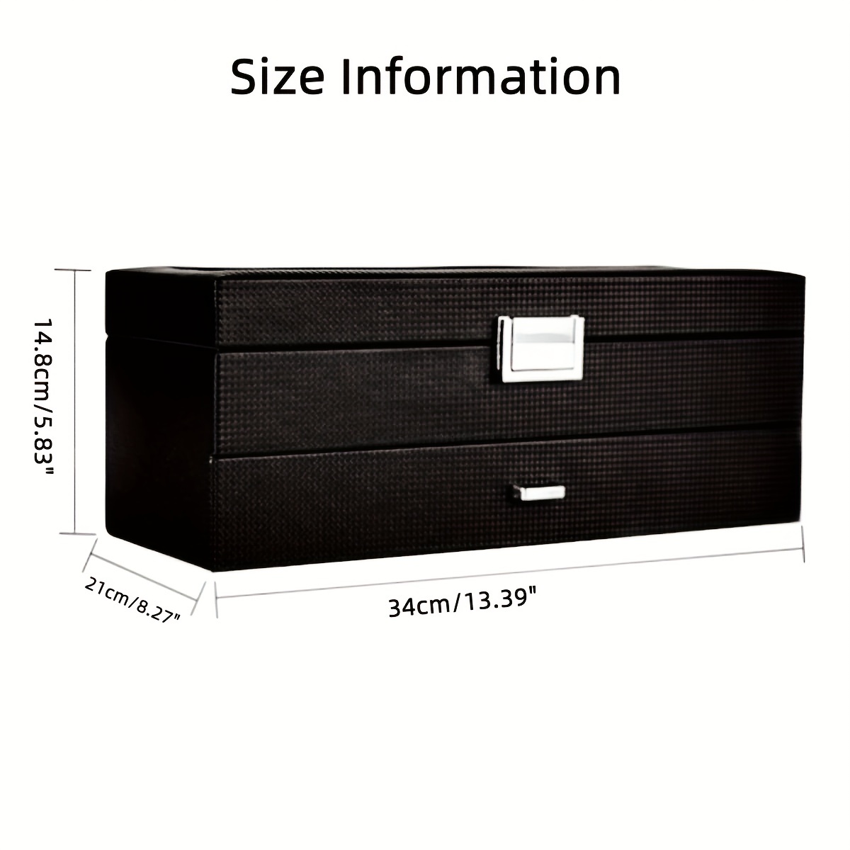 24H/24 gift set - 2 drawers black cardboard case