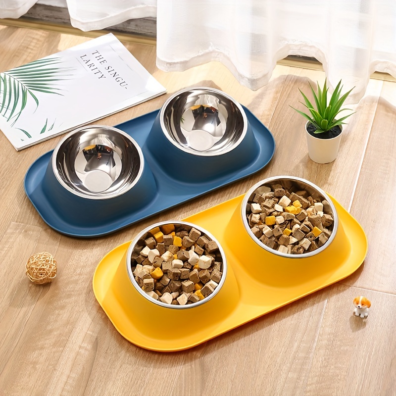 Elevated Dog Feeder - No Spill Dog Bowl - Eating Comfort