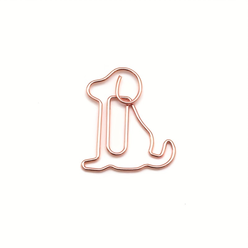 8pcs Small Animal Shape Metal Paper Clip