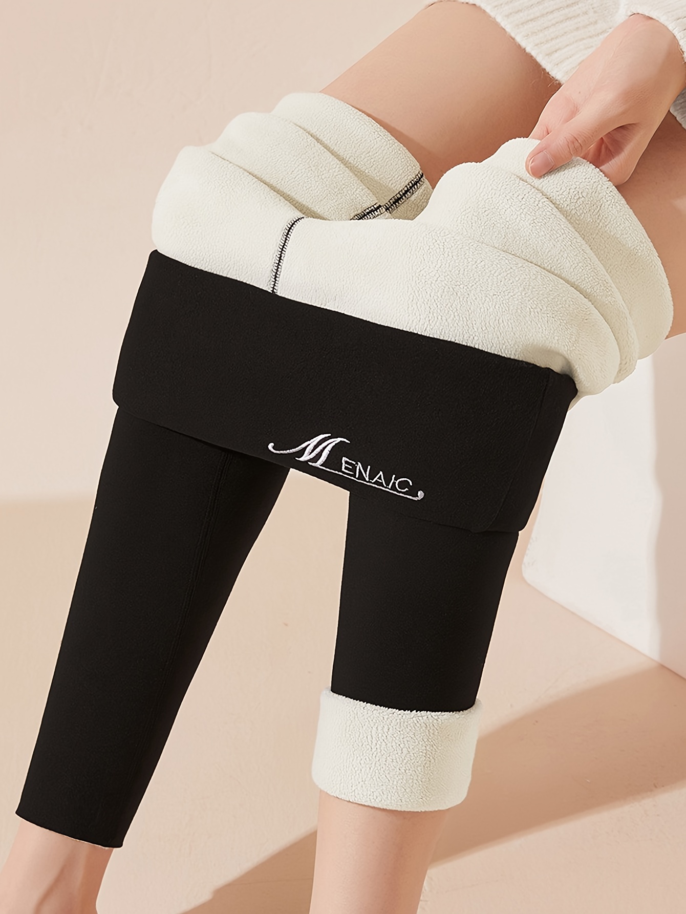 Denim Leggings Thermal Fleece Denim Jeggings, Jeans Leggings for Women High  Waist Stretchy, Stylish & Skinny