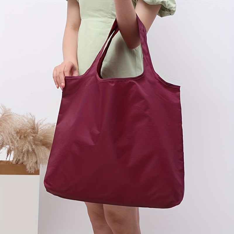 Large Capacity Pu Casual And Fashionable Tote Bag With Foldable