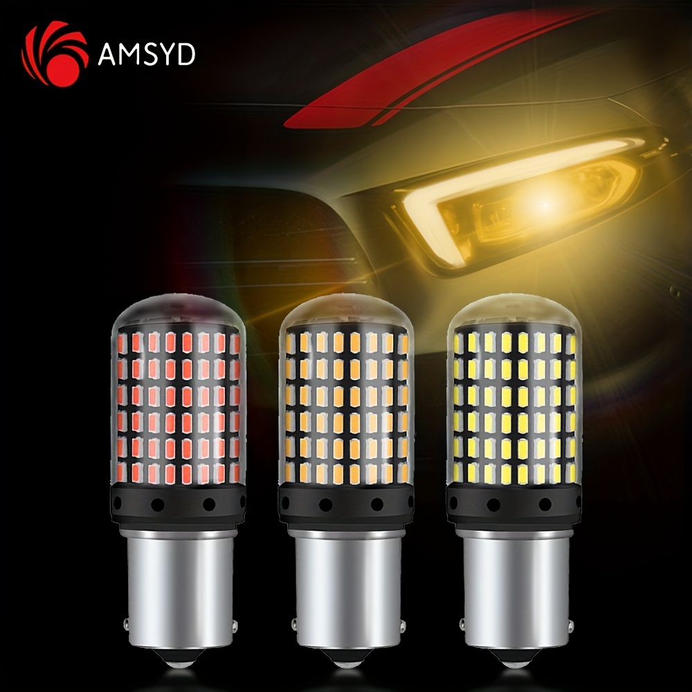 LED Car Lights Bulb  MAXGTRS - 2× P21W LED Canbus 7440 W21W 1156