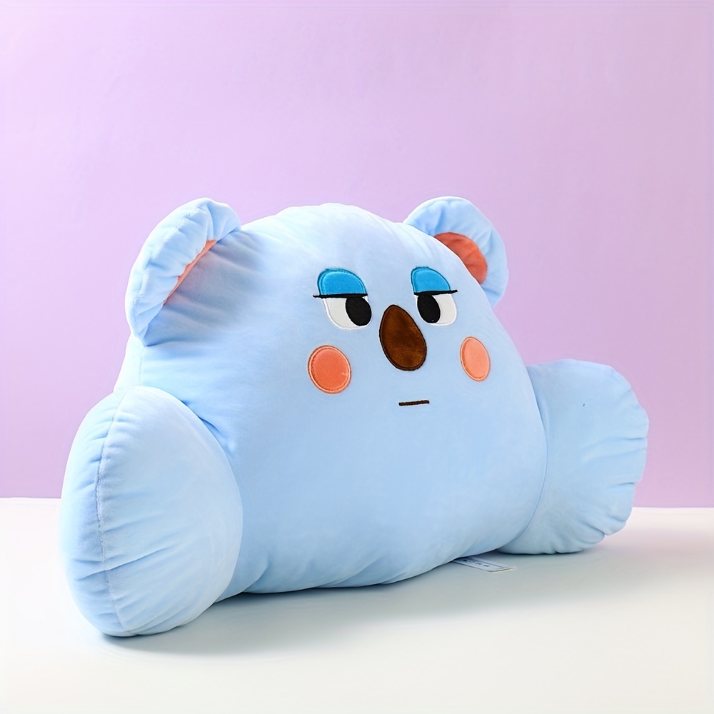 Kawaii One-piece Plush Cushion for Chair Office Seat Back Cushion