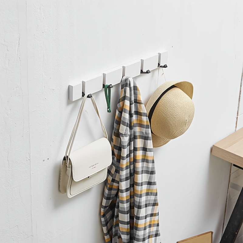 Foldable Invisible Hook Rack Wall mounted Clothes Hook - Temu