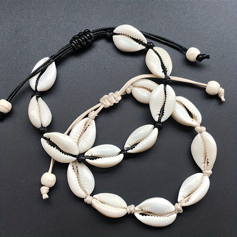 Bohemian Shell Conch Braided Bracelet for Men