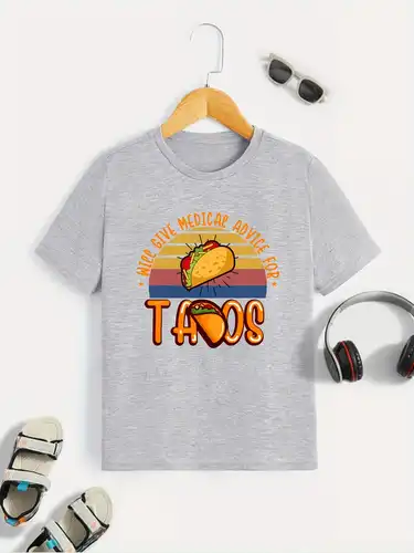 Camiseta Con Estampado De Rollo De Carne De Sándwich De - Temu Mexico