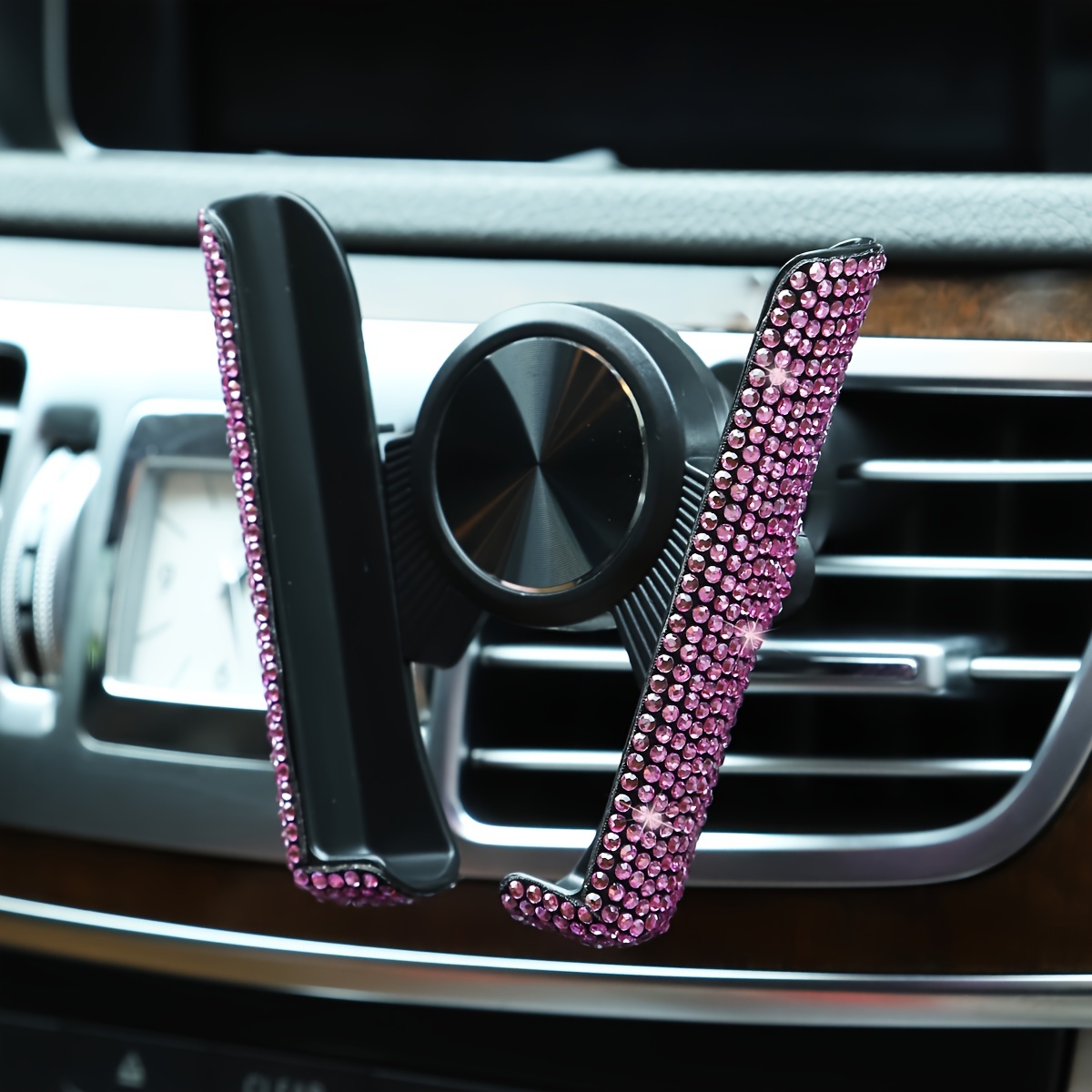TEMU Air Outlet Car Phone Stand Car Navigation Air Outlet Support Stand Car Phone Stand