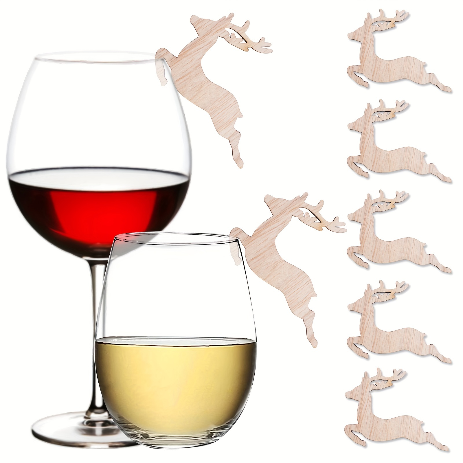 Reindeer Antler Wine Markers