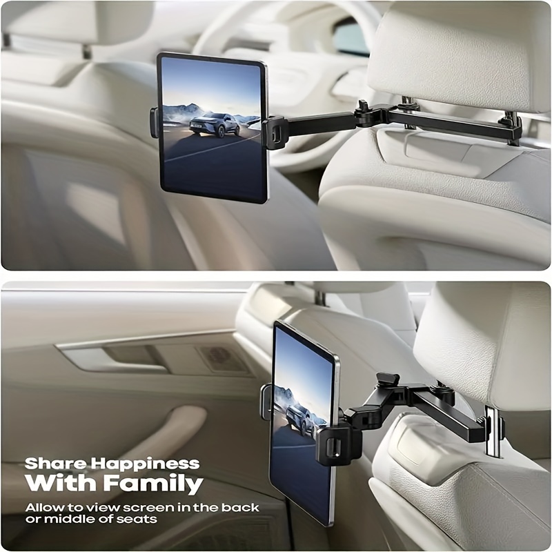 Soporte Universal para reposacabezas de asiento trasero de coche, para  Tablet PC, iPad, Xiaomi, Samsung, 7-15 pulgadas
