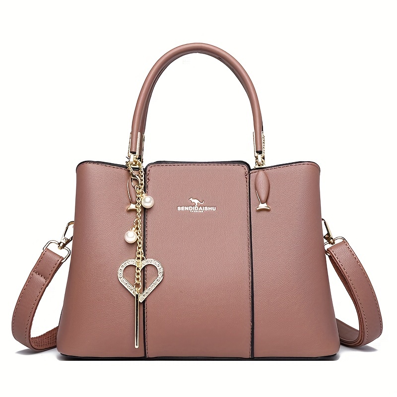 Fashion Top Handle Satchel, Elegant Crossbody Tote Bag, Women's Casual  Handbag, Shoulder Bag & Purse - Temu United Arab Emirates