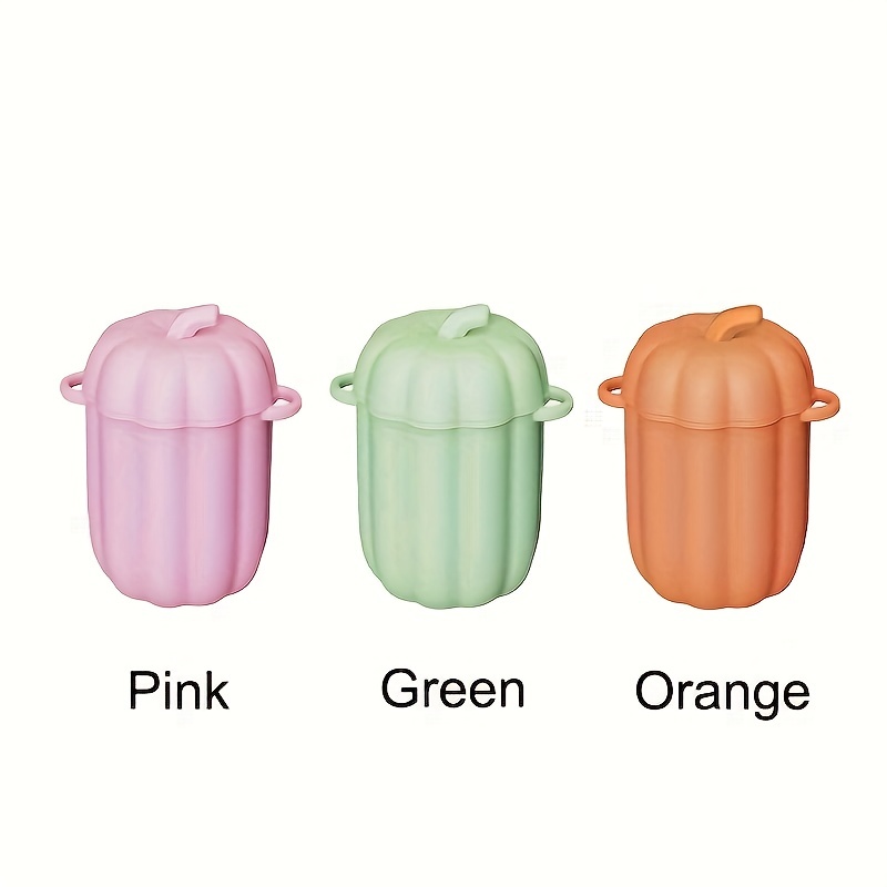 Silicone Grease Container Halloween Cute Pumpkin Container - Temu