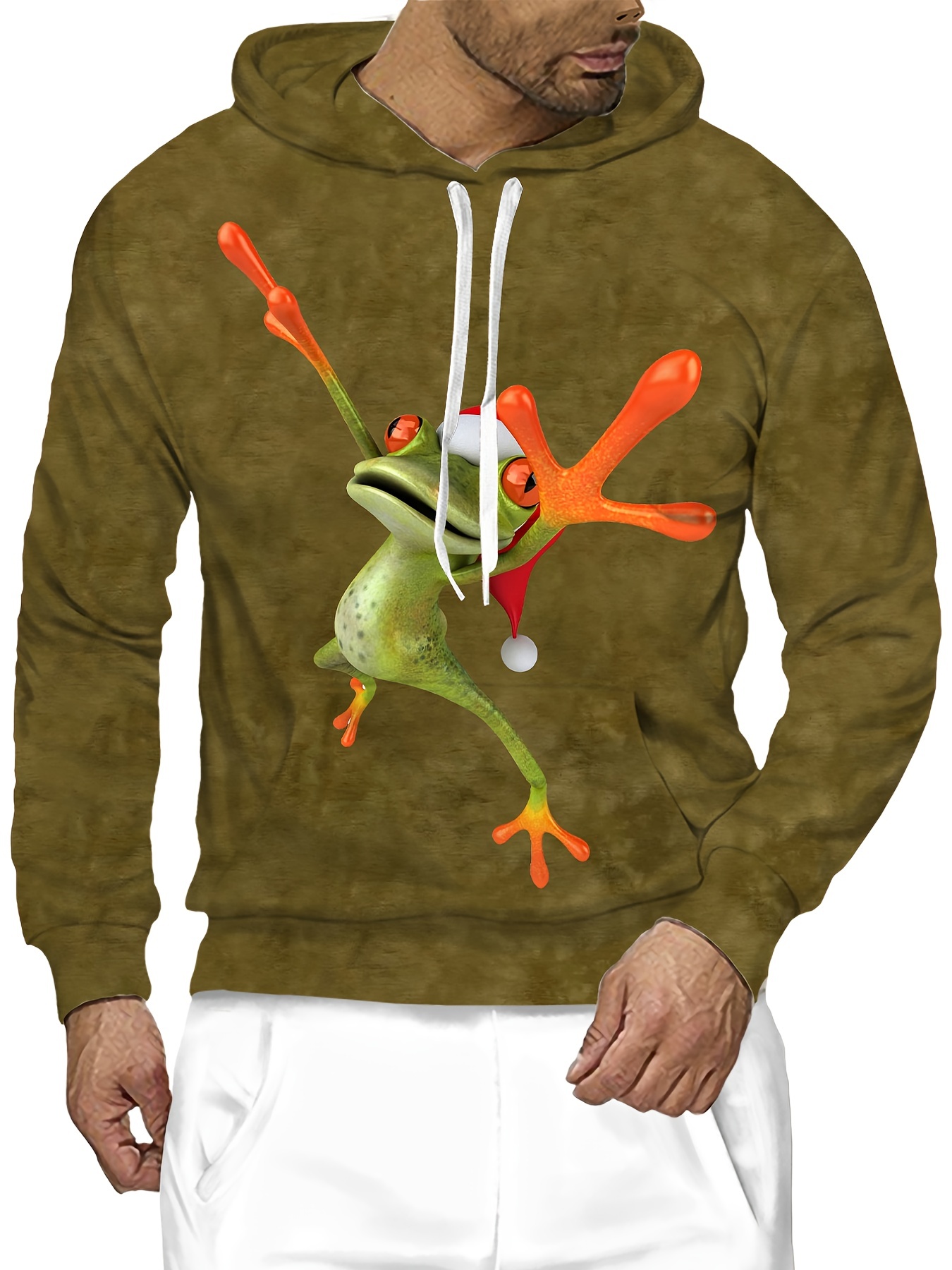 Frog best sale hoodie mens