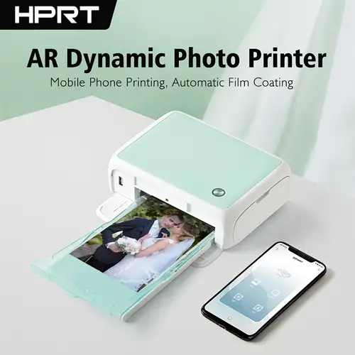 Impresora Móvil Inalámbrica hprt Mini Hd Ideal Imprimir - Temu
