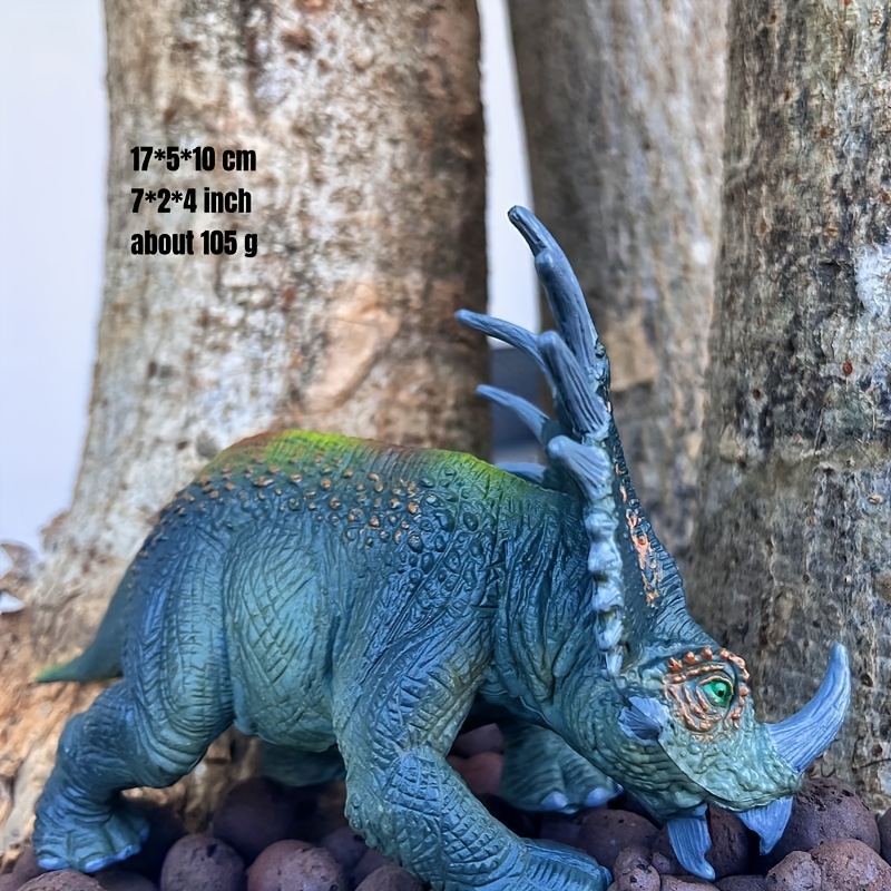 Brinquedos de Dinossauro para Crianças e Crianças de Pequeno Porte, Blue  Velociraptor T-Rex Triceratops, Grandes Brinquedos de Dinossauro Macios  para Amantes de Dinossauros - Favores Perfeitos para Festas de Aniversário  dos Dinossauros