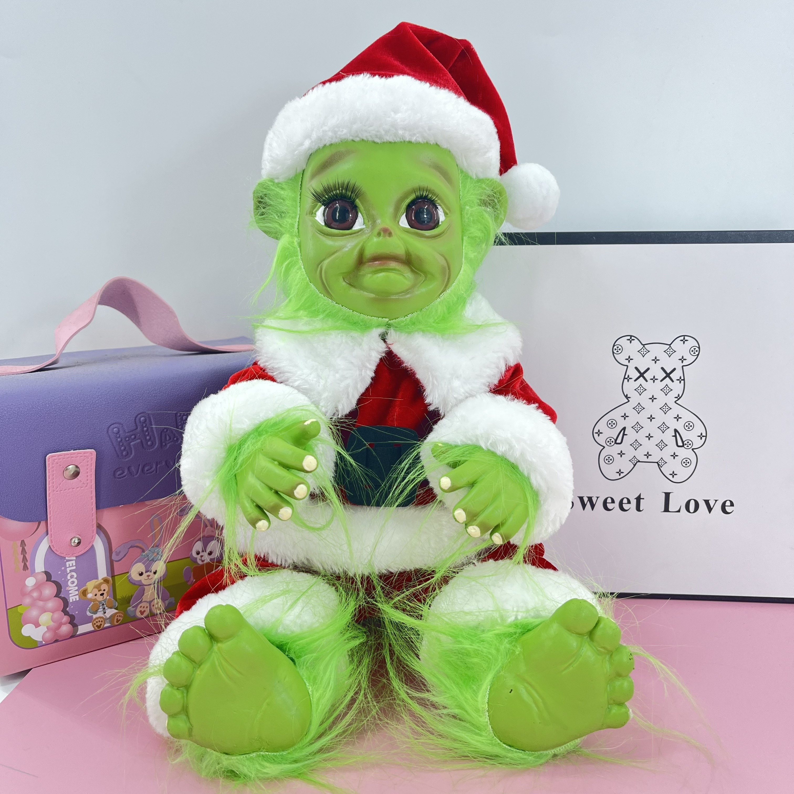 Christmas Plush Dolls Ugly Doll Green Plush Doll Plush - Temu Canada