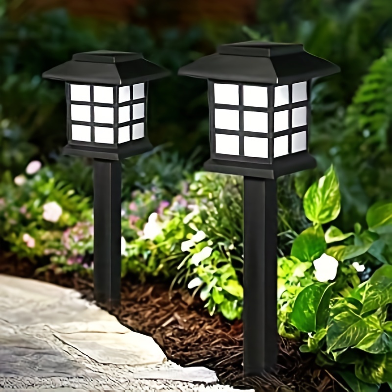 2pcs Luz Solar Jardín, Luz Solar Impermeable Casa Aire Libre, Luz Led  Pequeña Hermosa Jardín, Camino Decoración Patio - Patio, Césped Jardín -  Temu Chile