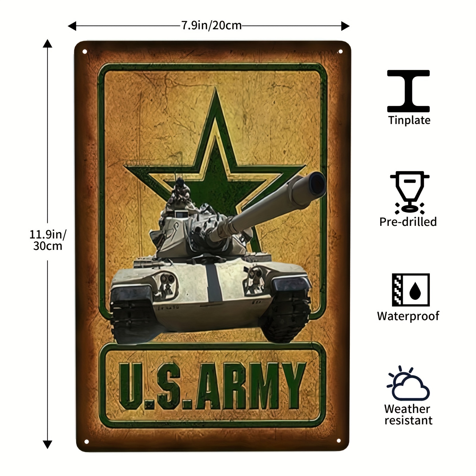 Metal Aluminum Sign, Military Cars American, American Craft Beer Week,  American Patriotic, Usa American Flag Metal Aluminum Sign Wall Decor For  Man Cave Bar, Stand Up Or Get Out Patriotic Aluminum Sign, 