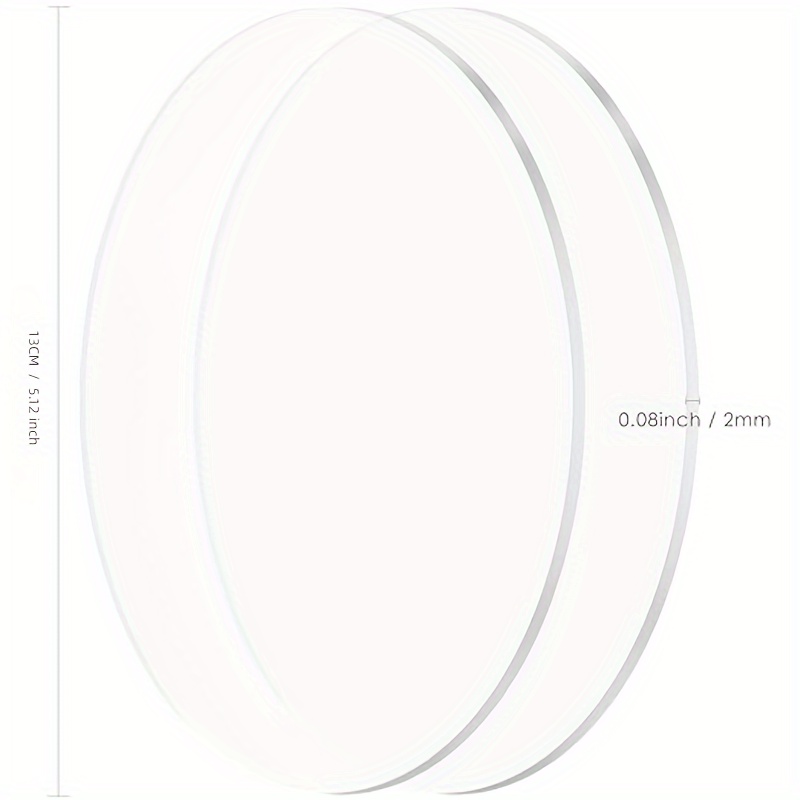 Acrylic Disc Clear Acrylic Circle Blanks Round Acrylic - Temu
