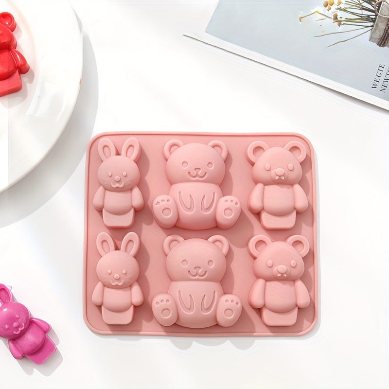 3D Pig Silicone Mold (2 Cavity)