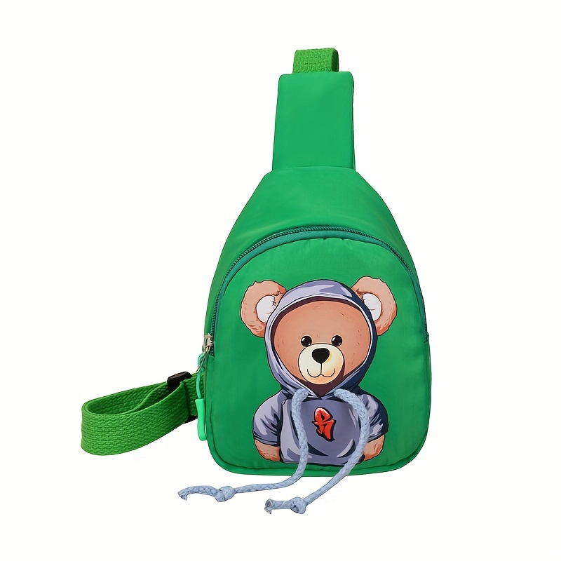 HISYI Cartoon Messenger Casual Cartoon Shoulder Bag Cute Green for