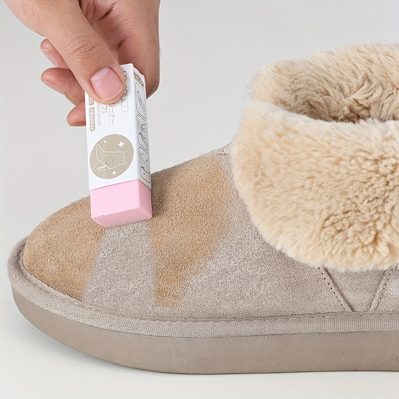 Suede Ball Shoe Eraser Shoe Rubber Cleaning Face Flap Fur - Temu