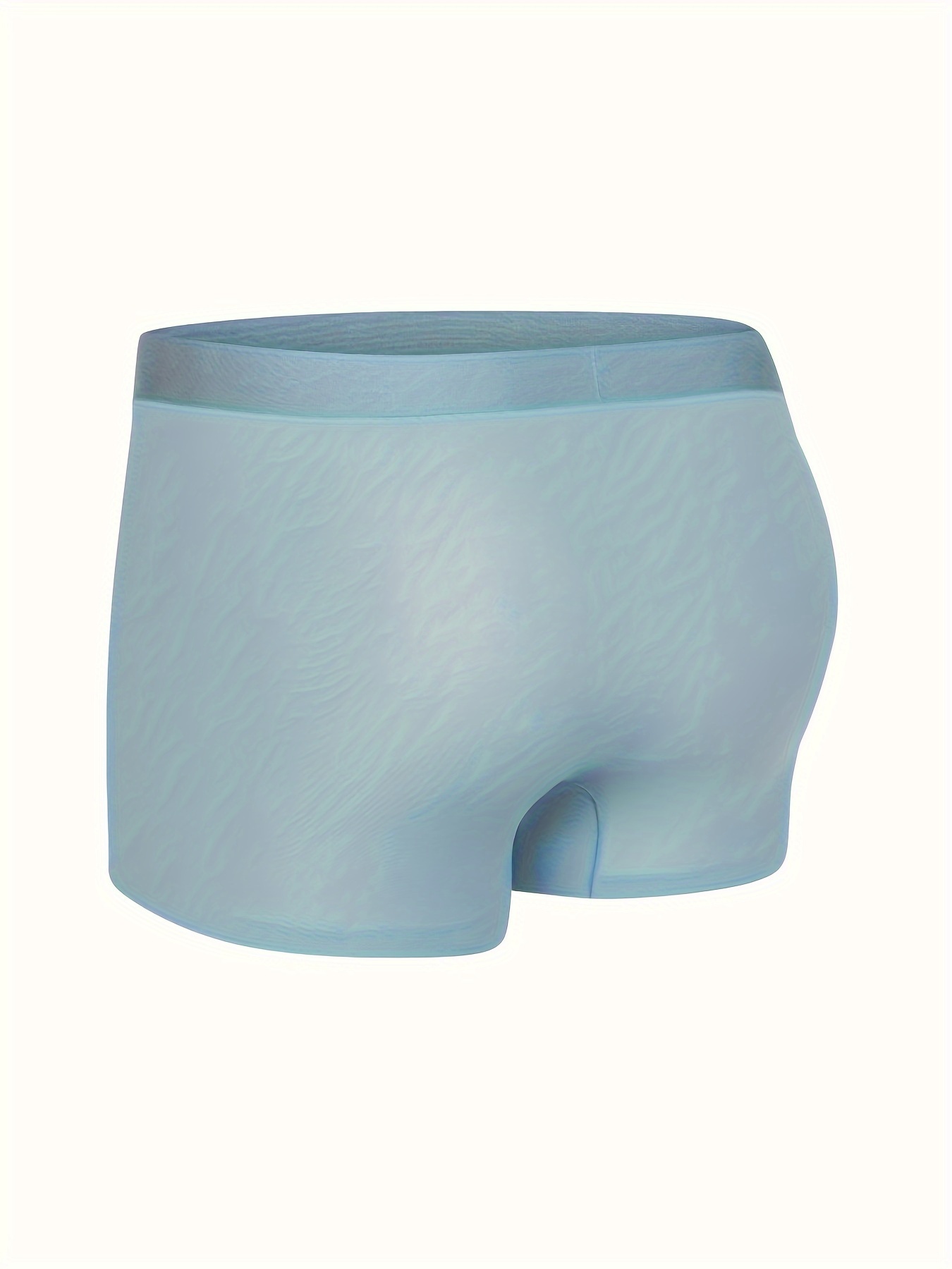 Men's Casual Ice Silk Breathable Underwear Thin Boxer Briefs Cool