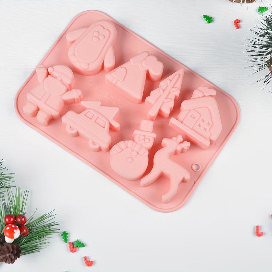 1 Pezzo Stampo Torta Natale Stampo In Silicone 3d Stampo - Temu Italy