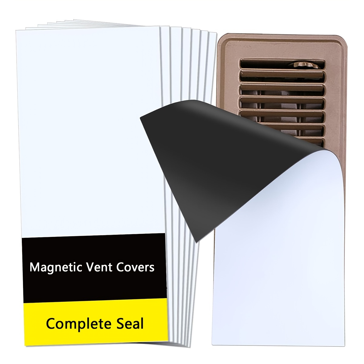 2Pcs Ceiling Vent Magnetic Cover Lightweight Durable Vent Cover