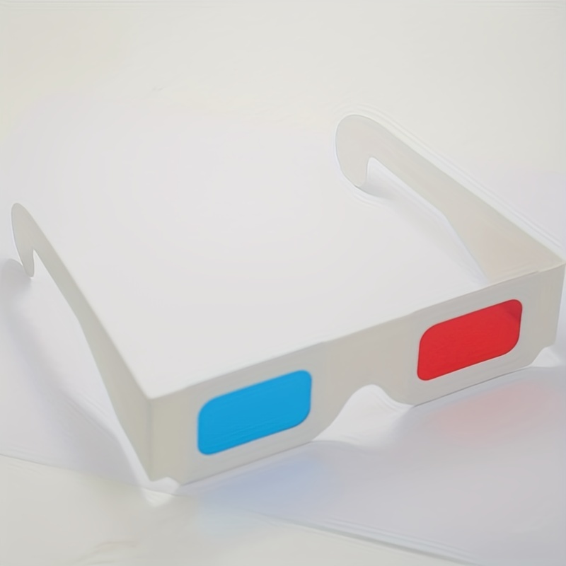 Milisten 10 gafas 3D para películas de televisión gafas 3D rojas y azules gafas  3D 3 dimensiones gafas de visión 3D para anaglifo estereoscópico – Yaxa  Costa Rica