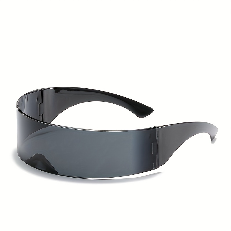 Y2K Wrap Around Sunglasses Futuristic Glasses UV400