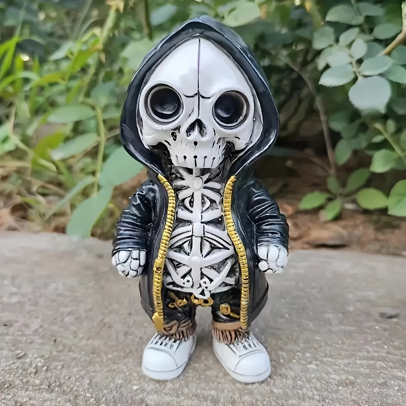 Mini Skull Doll Pvc Skull Zombie Toys Halloween Decorations - Temu